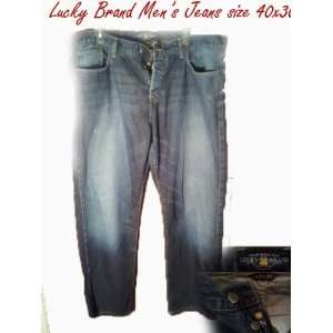  Lucky Brand Mens Jeans Size 40x30 