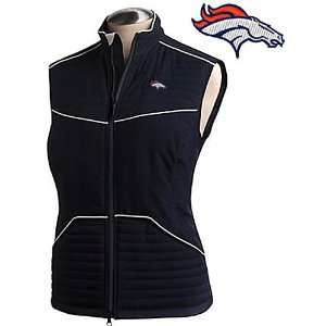  Cutter & Buck Denver Broncos Womens Spirit Quilted Vest 