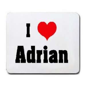  I Love/Heart Adrian Mousepad