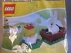Lego #40031   Easter Bunny Rabbit & Chick In Egg Bag Set   52pcs New 