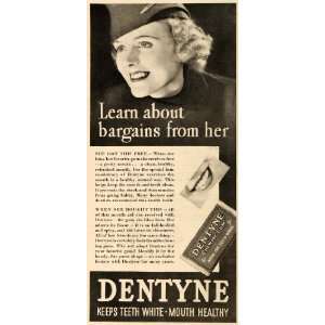  1935 Ad Adams Gum Co. Dentyne Chewing Gum Candies 