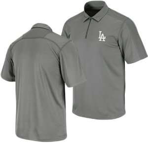  Los Angeles Dodgers Atlas Polo (Charcoal) Sports 