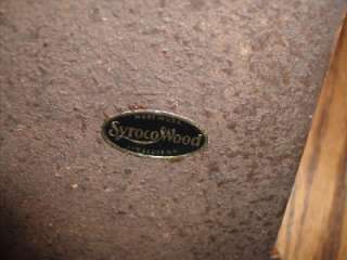 Vintage 1940s Syroco Wood Trinket/Jewelry Box  