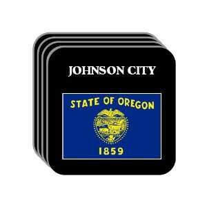  US State Flag   JOHNSON CITY, Oregon (OR) Set of 4 Mini 