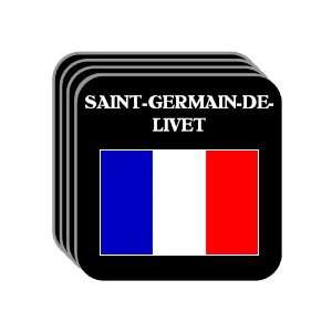 France   SAINT GERMAIN DE LIVET Set of 4 Mini Mousepad 