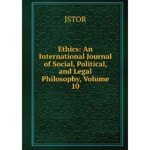   Journal of Social, Political, and Legal Philosophy, Volume 10 JSTOR