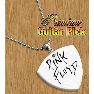 Pink Floyd Chain / Necklace Bass Guitar Pick Both Sides 