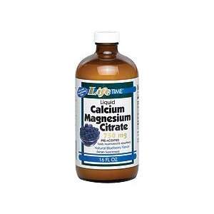 Calcium Magnesium Liquid   Blueberry 0 blueberry 16 oz. Liquid Health 