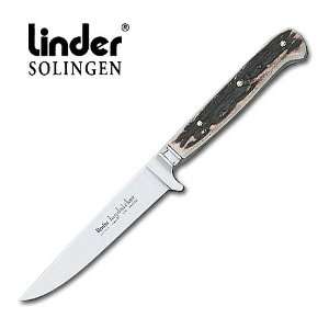  Linder Stag Handle Hunter Knife