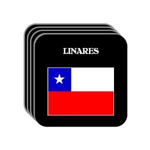  Chile   LINARES Set of 4 Mini Mousepad Coasters 