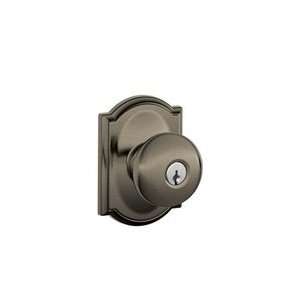  Schlage F54 620 Antique Nickel Keyed Entry Plymouth Style 