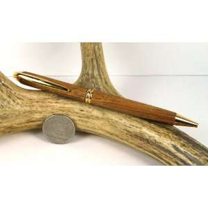  Limba Presidential Pen With a Gold Finish