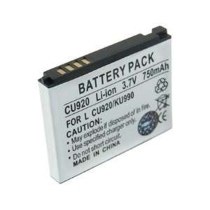   Li Ion Battery for LG Vu CU920 / CU915 Cell Phones & Accessories