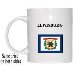    US State Flag   LEWISBURG, West Virginia (WV) Mug 