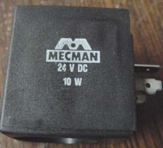 Mecman Fluid Valve W/ 24V Coil Type 565 301 000 3 NEW  