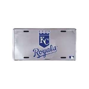  Kansas City Royals Chrome License Plate Frame MLB 