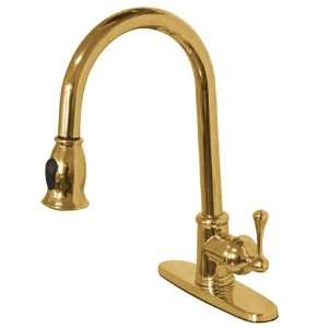  single handle mono block pull down kitchen faucet