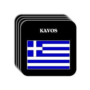  Greece   KAVOS Set of 4 Mini Mousepad Coasters 