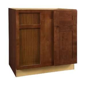 All Wood Cabinetry BBCU42R KCB Kenyon Right Hand Maple Cabinet, 36 