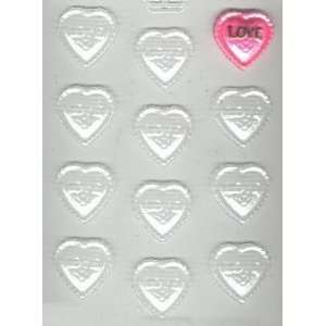  Fancy Love Hearts Candy Mold