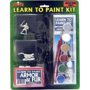   Learn to Paint Kit   Beginning Level Armor and Fur Toys & Games