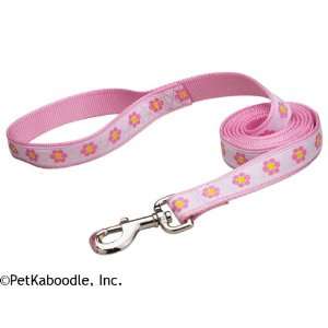  Fashion Fashion Lead 6 Ft x 1 In Pink Daisies Pet 