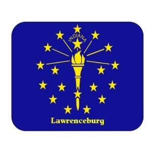  US State Flag   Lawrenceburg, Indiana (IN) Mouse Pad 