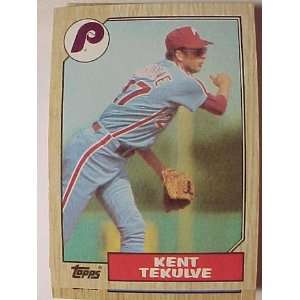 1987 Topps #684 Kent Tekulve 