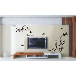  Large  Easy instant decoration wall sticker decor   only 