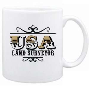  New  Usa Land Surveyor   Old Style  Mug Occupations 
