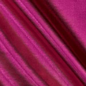  58 Wide Stretch Lame Knit Hot Pink Fabric By The Yard 