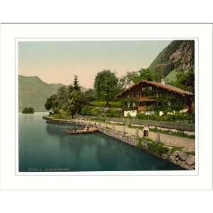  Brienz Lake chalet on the lake Bernese Oberland 