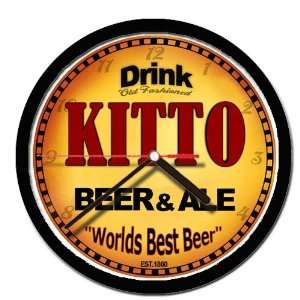  KITTO beer and ale cerveza wall clock 