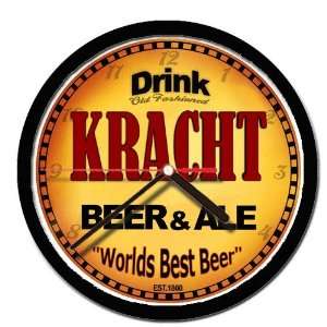  KRACHT beer and ale cerveza wall clock 