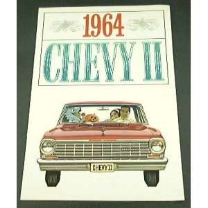  1964 64 Chevrolet CHEVY II BROCHURE Nova 100 and Wagons 