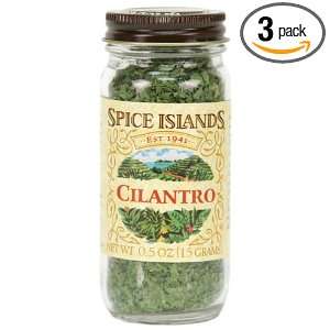 Spice Islands Cilantro, .5 Ounce (Pack of 3)  Grocery 