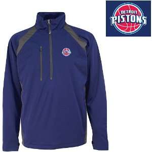   Antigua Detroit Pistons Rendition Pullover Jacket