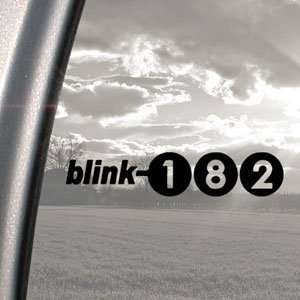  Blink 182 Black Decal Punk Rock Band Truck Window Sticker 