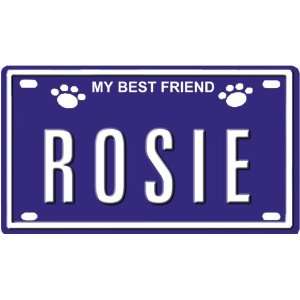 ROSIE Dog Name Plate for Dog House. Over 400 Names Availaible. Type in 