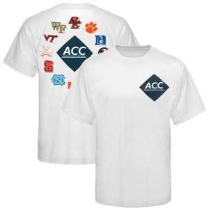  ACC White Conference Diamond T shirt