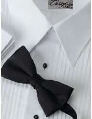Tuxedo Shirt   100% Cotton 1/4 Inch Pleat White with Laydown Collar 
