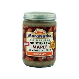  Maranatha Maple Raw Almond Butter (12x12 OZ) Everything 