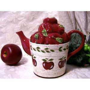 Country Apple Winesap Country Teapot 