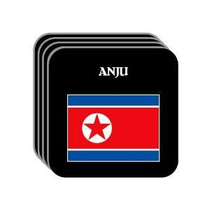 North Korea   ANJU Set of 4 Mini Mousepad Coasters