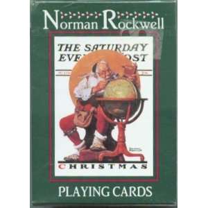 Norman Rockwell Saturday Evening Post Christmas Playing Cards  