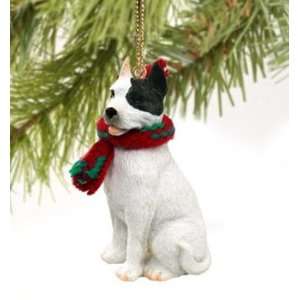   Tree Ornament   Pit Bull with Scarf Ornament 