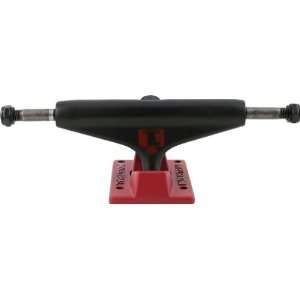  Industrial 5.25 Black/Red Skateboard Trucks (Set Of 2 