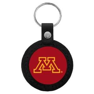   Golden Gophers NCAA Classic Logo Leather Key Tag