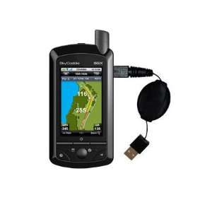  Retractable USB Cable for the SkyGolf SkyCaddie SGX with 