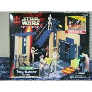 Star Wars Episode 1 Motorized Theed Hangar Playset 2 Unique E1 Action 